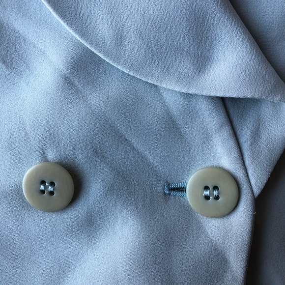 Armani Collezioni Blazer light Blue Silk - Picture 3 of 6